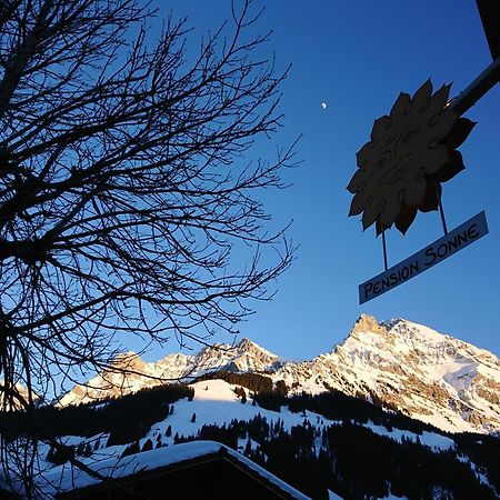 Pension Sonne Adelboden Extérieur photo