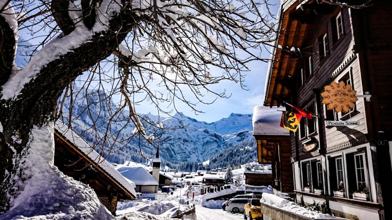 Pension Sonne Adelboden Extérieur photo