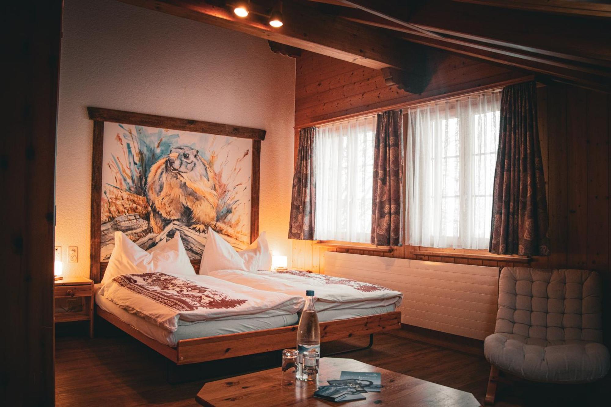 Pension Sonne Adelboden Extérieur photo
